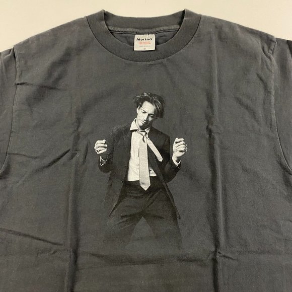 Vintage 90s Harry Connick Jr. T Shirt Mens Medium Made in the USA Cotton Murina - Picture 2 of 7